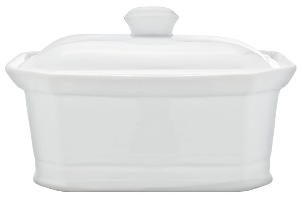 Terrine à pâté avec couvercle 20x14x8,5cmh